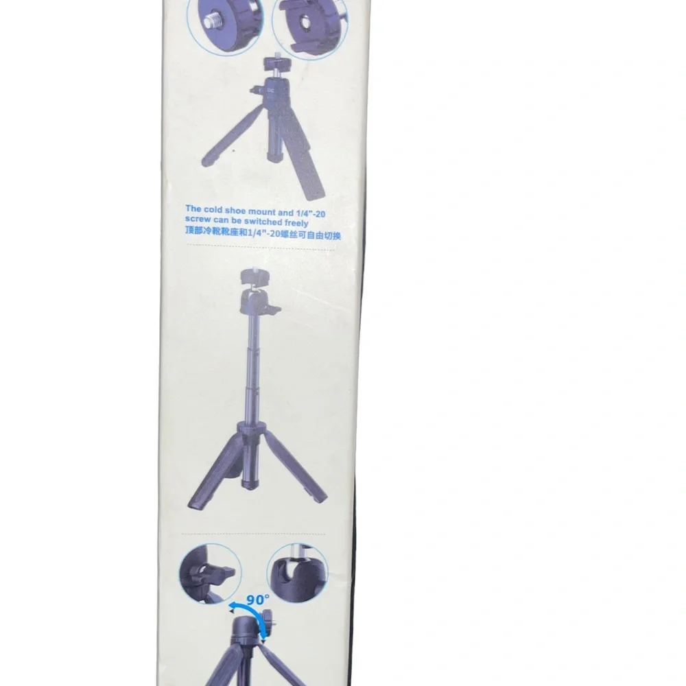 Mini tripod in box